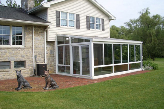 Straight Eave Sunroom California